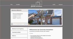 Desktop Screenshot of galonska-immobilien.de